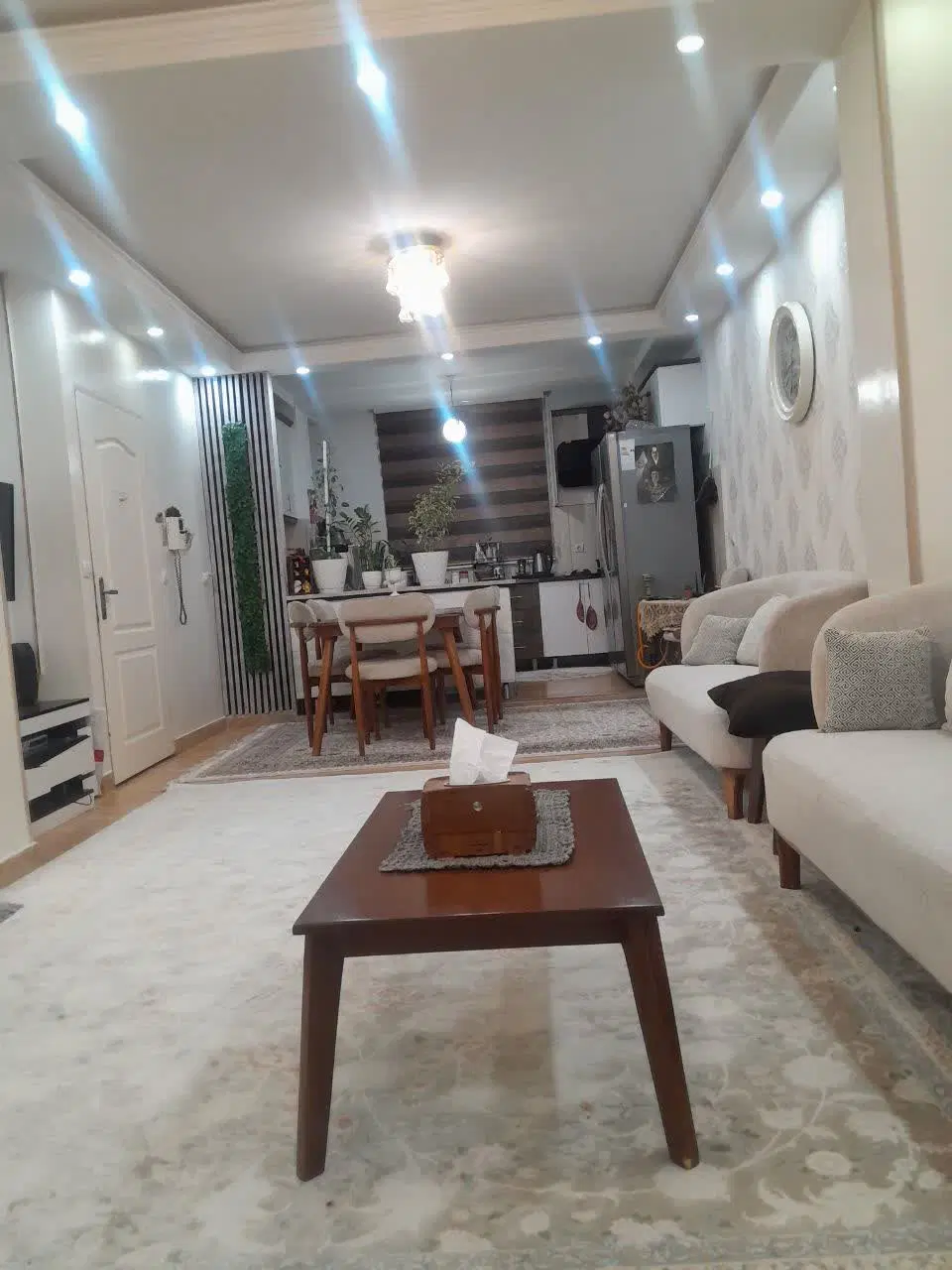 فروش آپارتمان ۶۵ متری دوکله نور