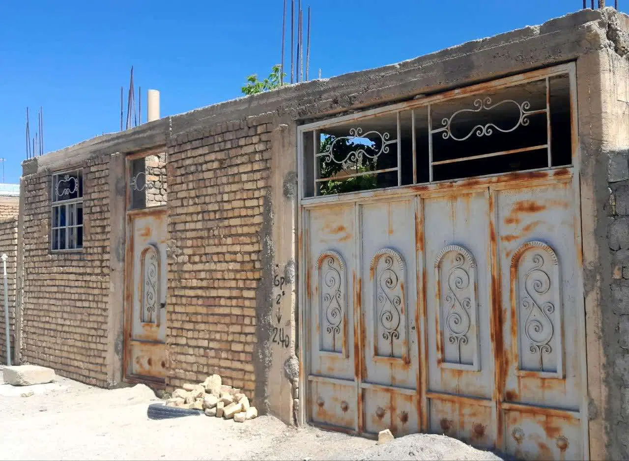 منزل مسکونی سفت کاری شده