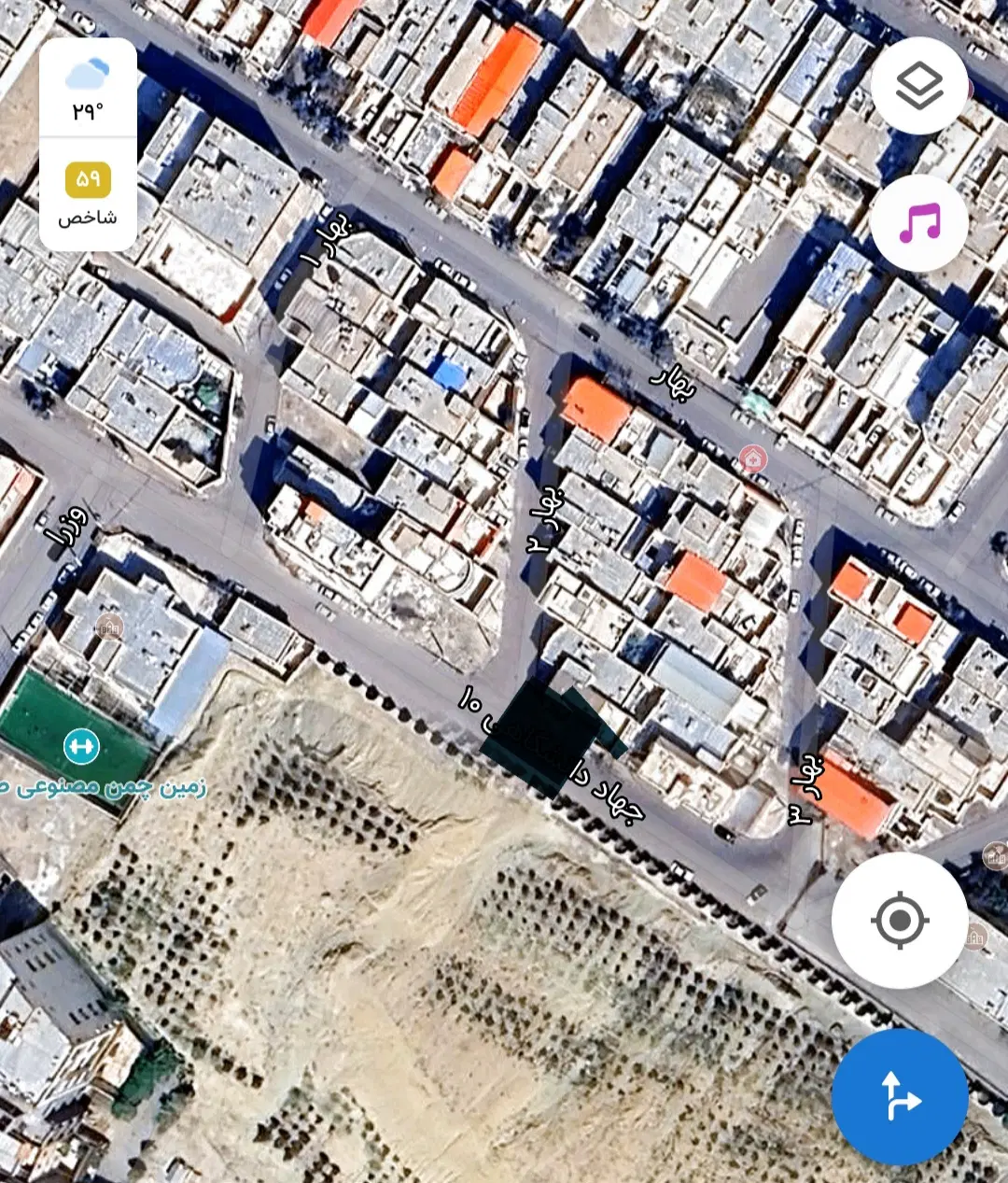 ویلایی  در صفاشهر _دو بر_ موقعیت خوب