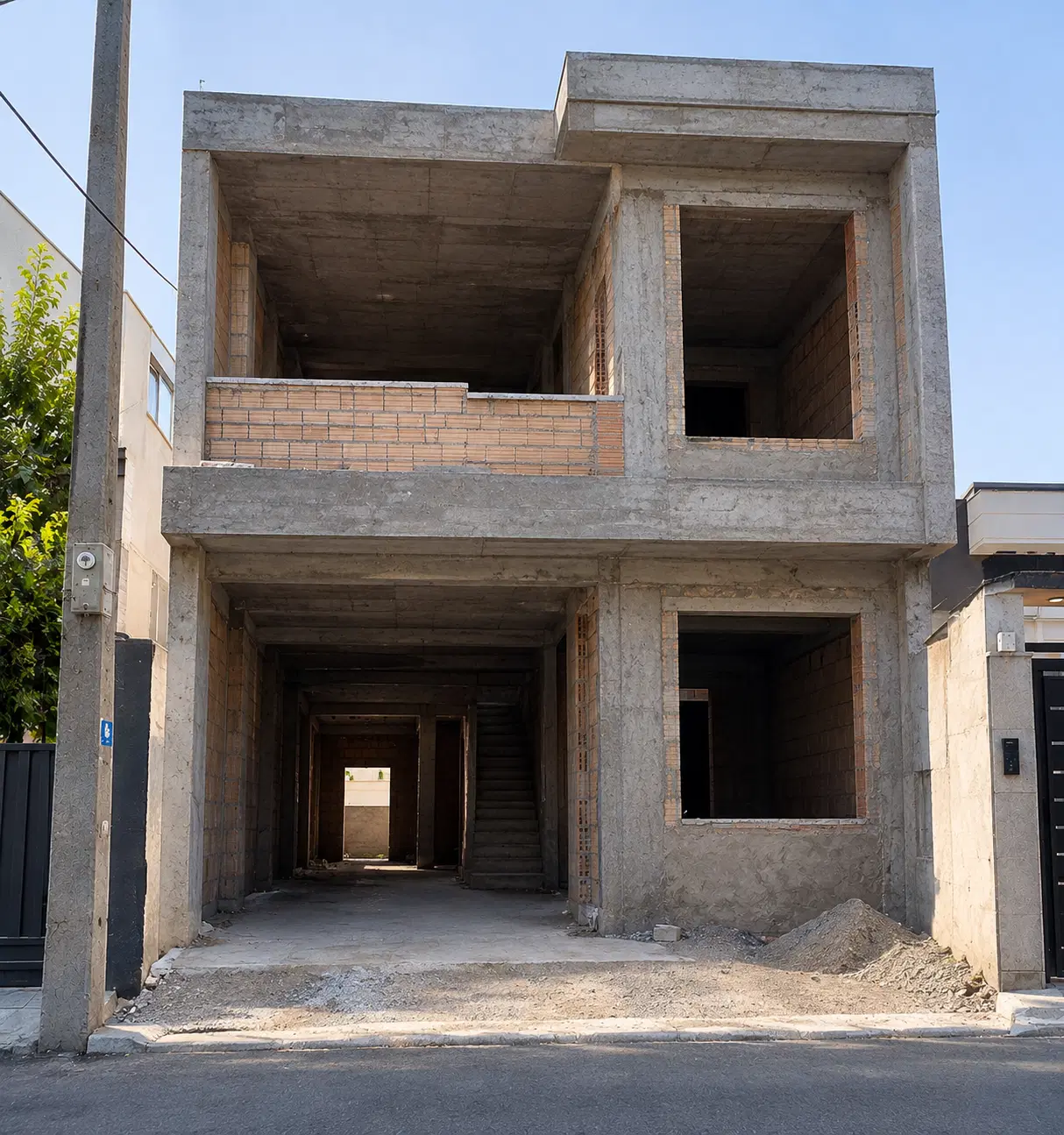 خونه نیمه ساز خیابان طلوع