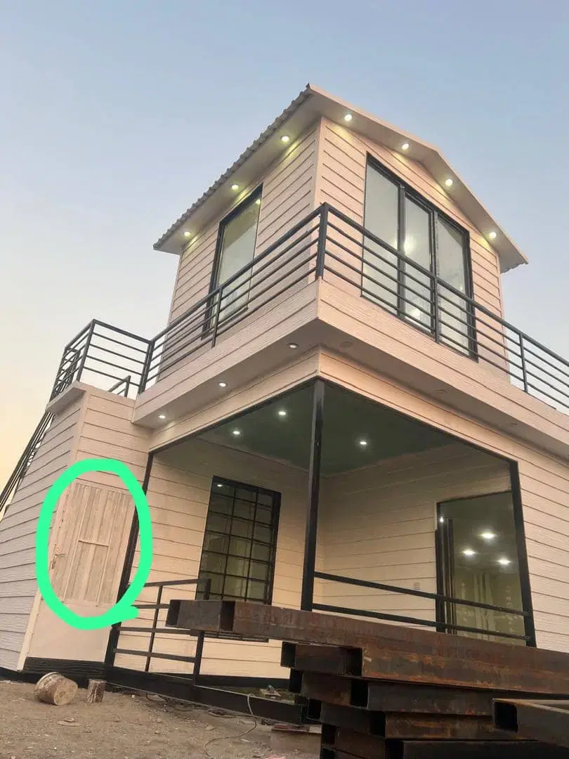 خانه پیش ساخته ویلایی و کانکس نگهبانی .