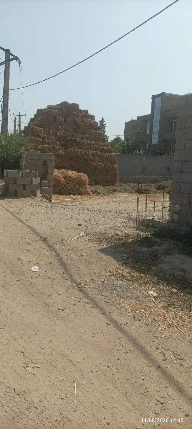زمین خالی در روستای گوشلو