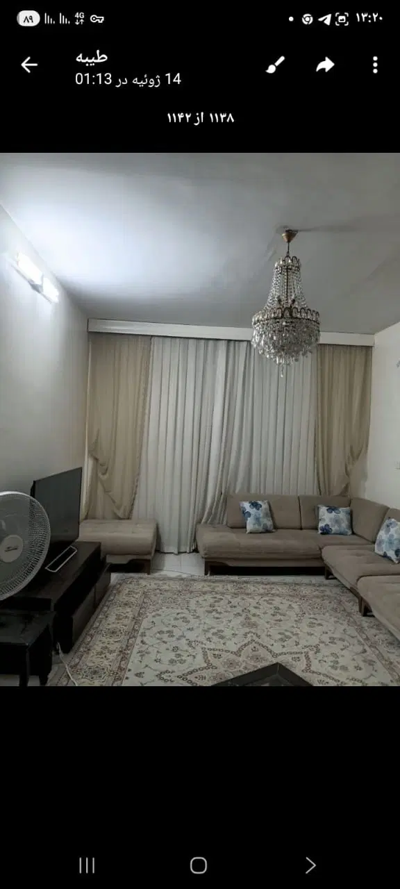 آپارتمان تک خواب 55 متری