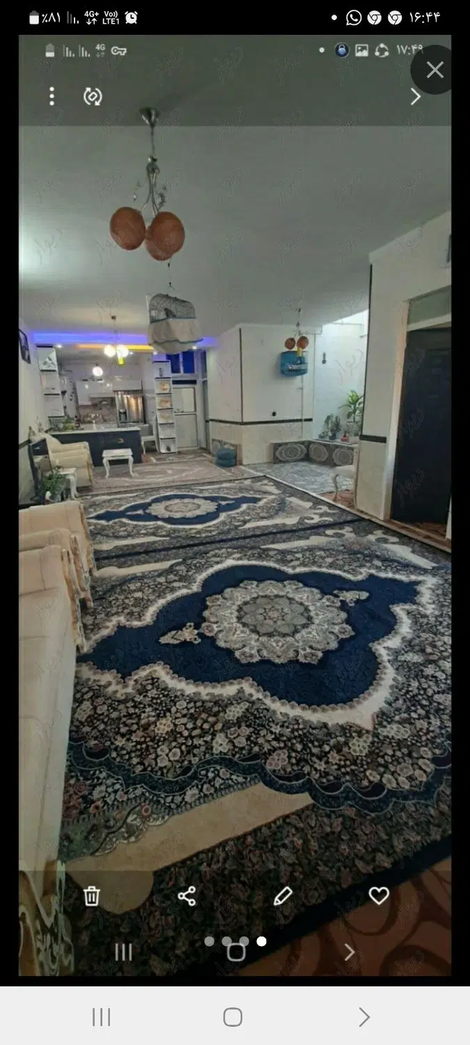 منزل ویلای ۲۰۰ یک طبقه درب حیاط  ماشین رو