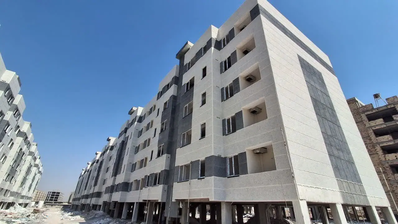 آپارتمان سپیدار سازه بتن