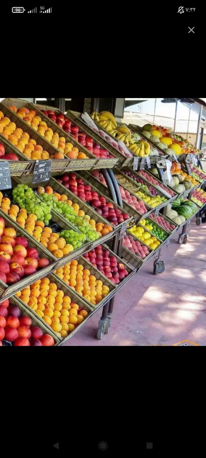 واگذاری مغازه میوه فروشی فعال جای خوب