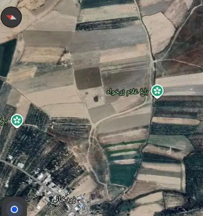 زمین کاکان روستای زردخونی