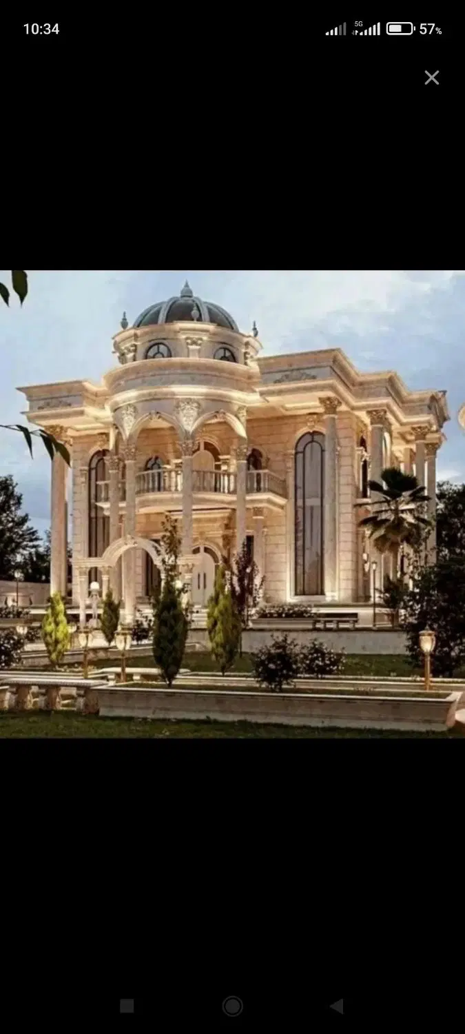 زمین مسکونی 240 متر درب حیاط صدرا فاز یک