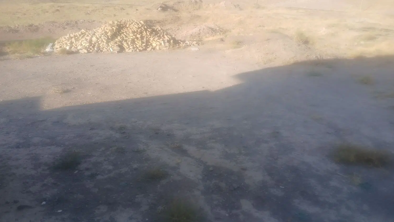 زمین لوکس تمیز با سند  روستای خرمن سوخته