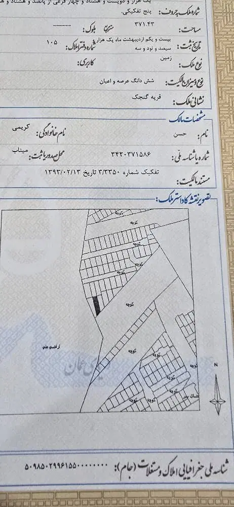 قطعات تجاری ومسکونی