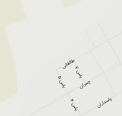 زمین مسکونی نزدیک بافت دورش خونه ساخته شده