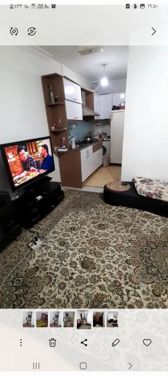 سوئیت مبله ۴۰ متری یک خابه نزدیک مترو