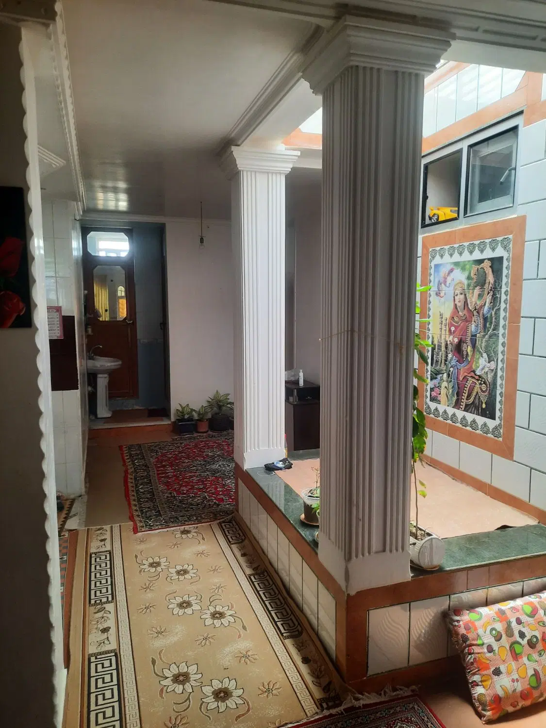 اجاره منزل سه خواب هفت تیر طبقه دوم   جنب کارواش