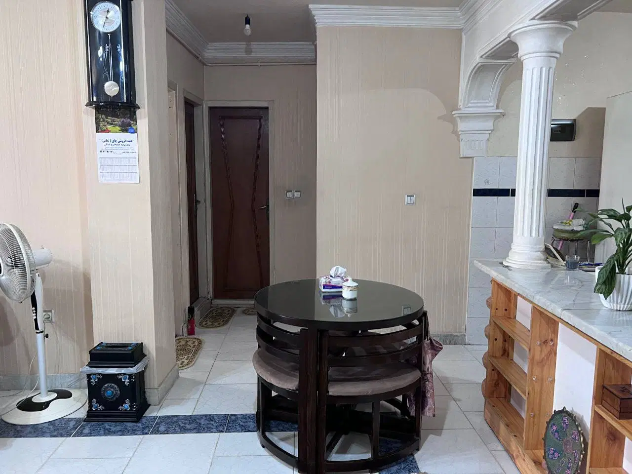 آپارتمان ۷۸ متری عطا آفرین_آسانسور_پارکینگ