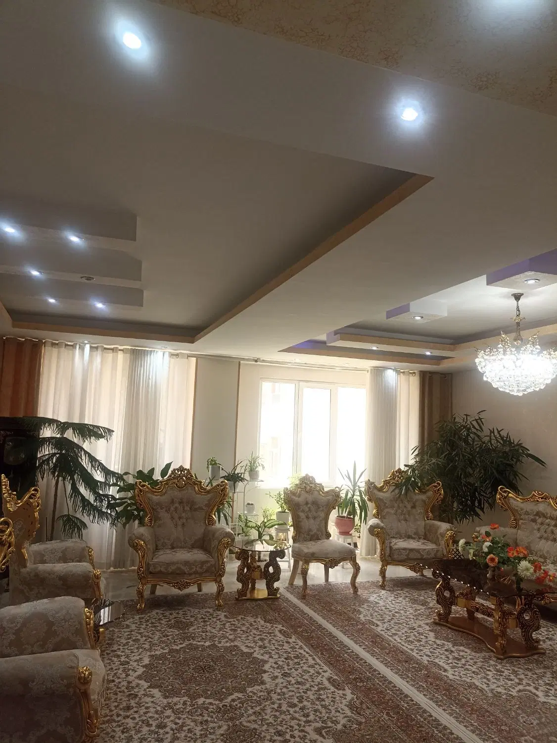 ۱۲۰ متر_بوستان ها _جنوبی آفتاب_فول امکانات