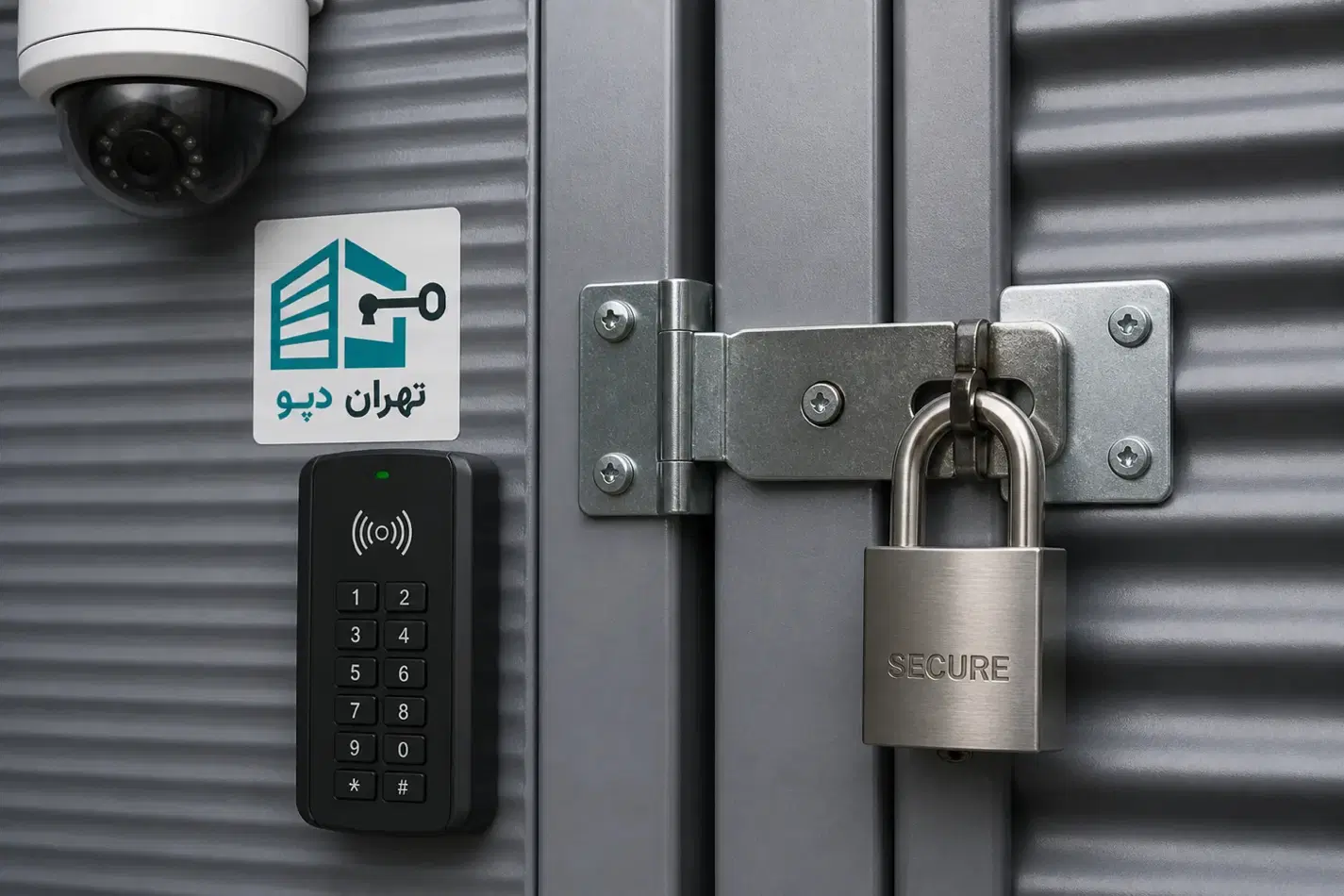 اجاره انبار داخل سوله کانتینری لوازم منزل و اداری