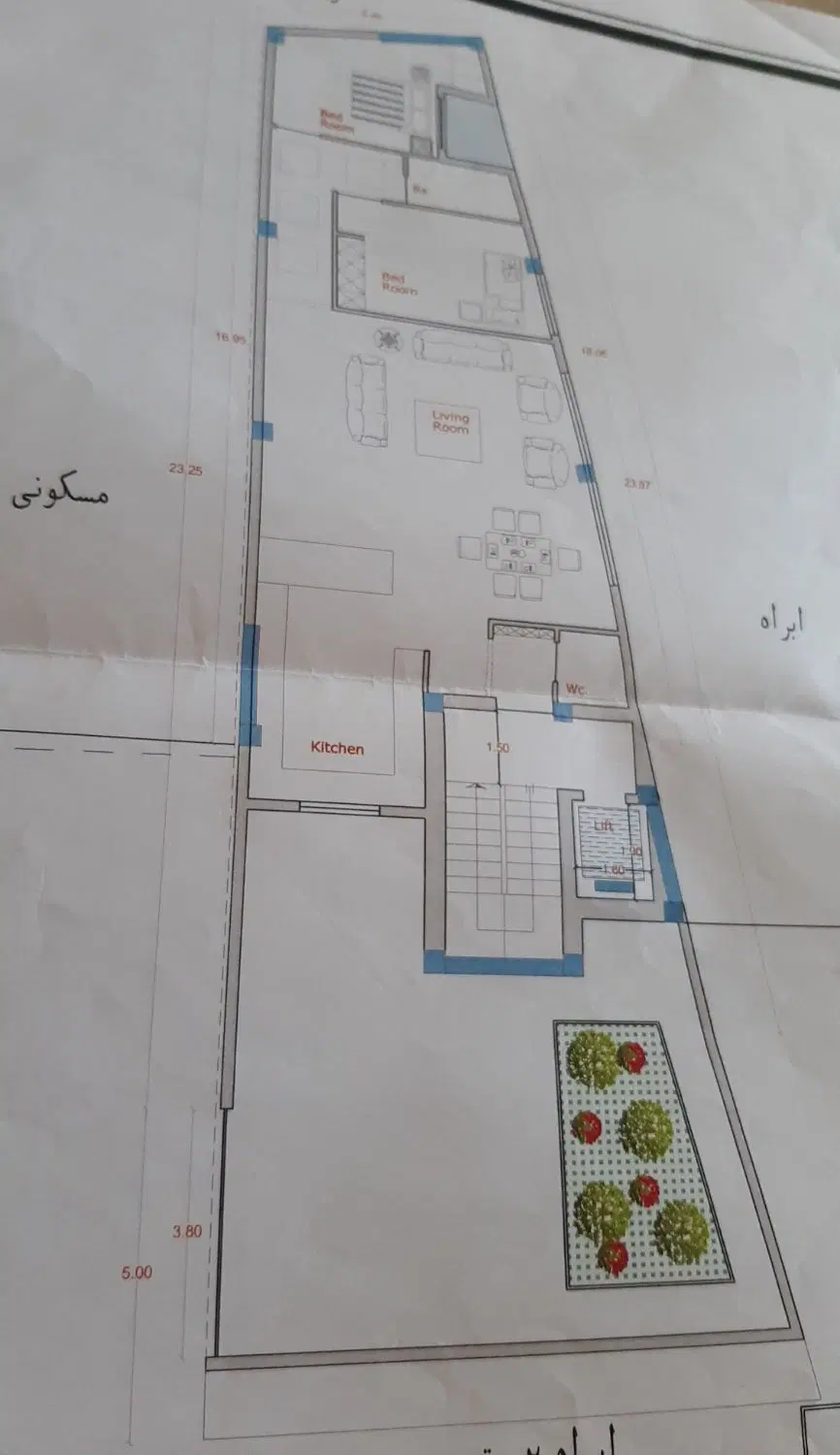 فروش زمین در شهرک بهشتی .متری ۱۵۰۰۰۰۰۰۰