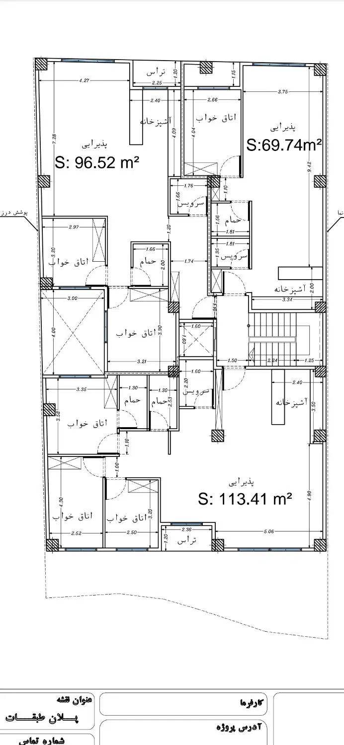 زمین ۳۵۱ متری پستک