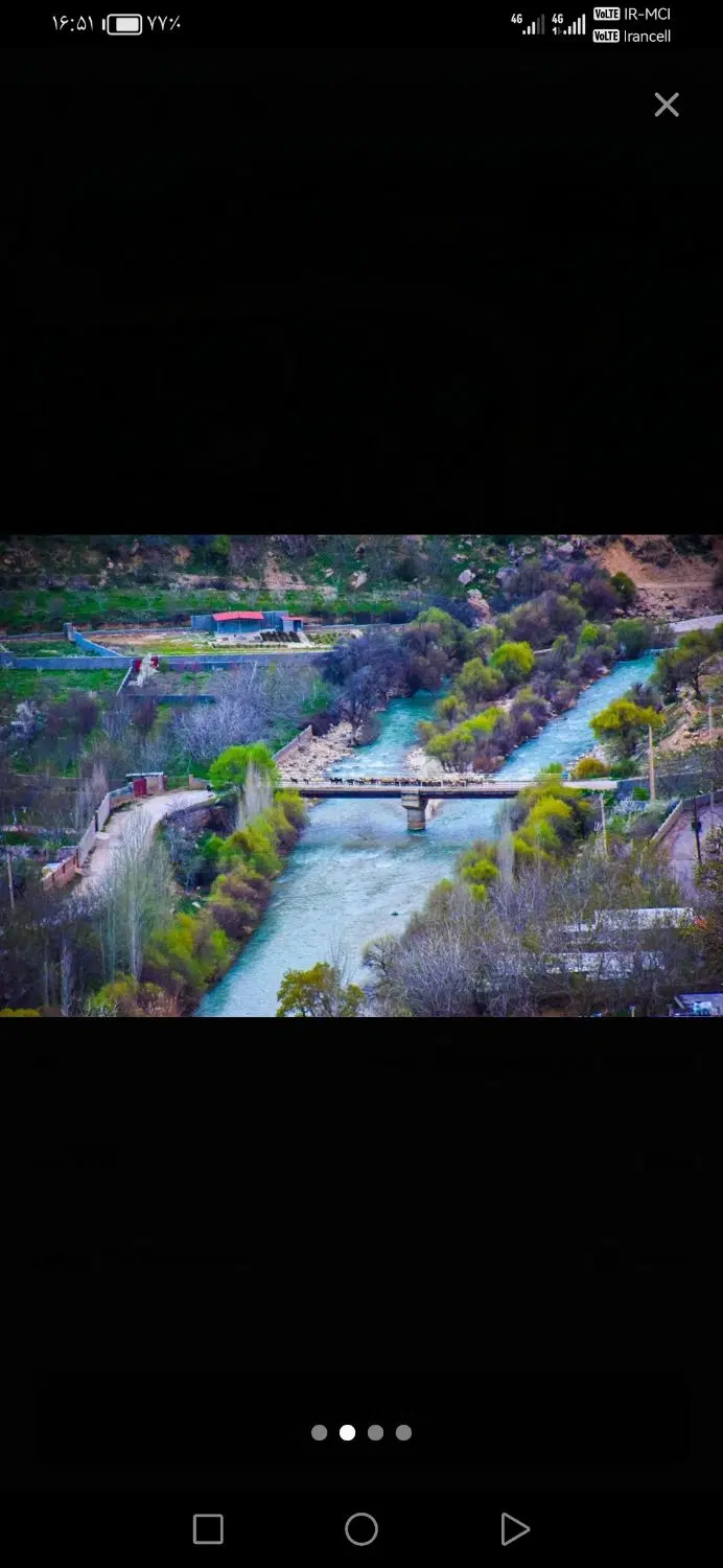 زمین ویلایی درروستای قلات داخل طرح روخیابون اصلی