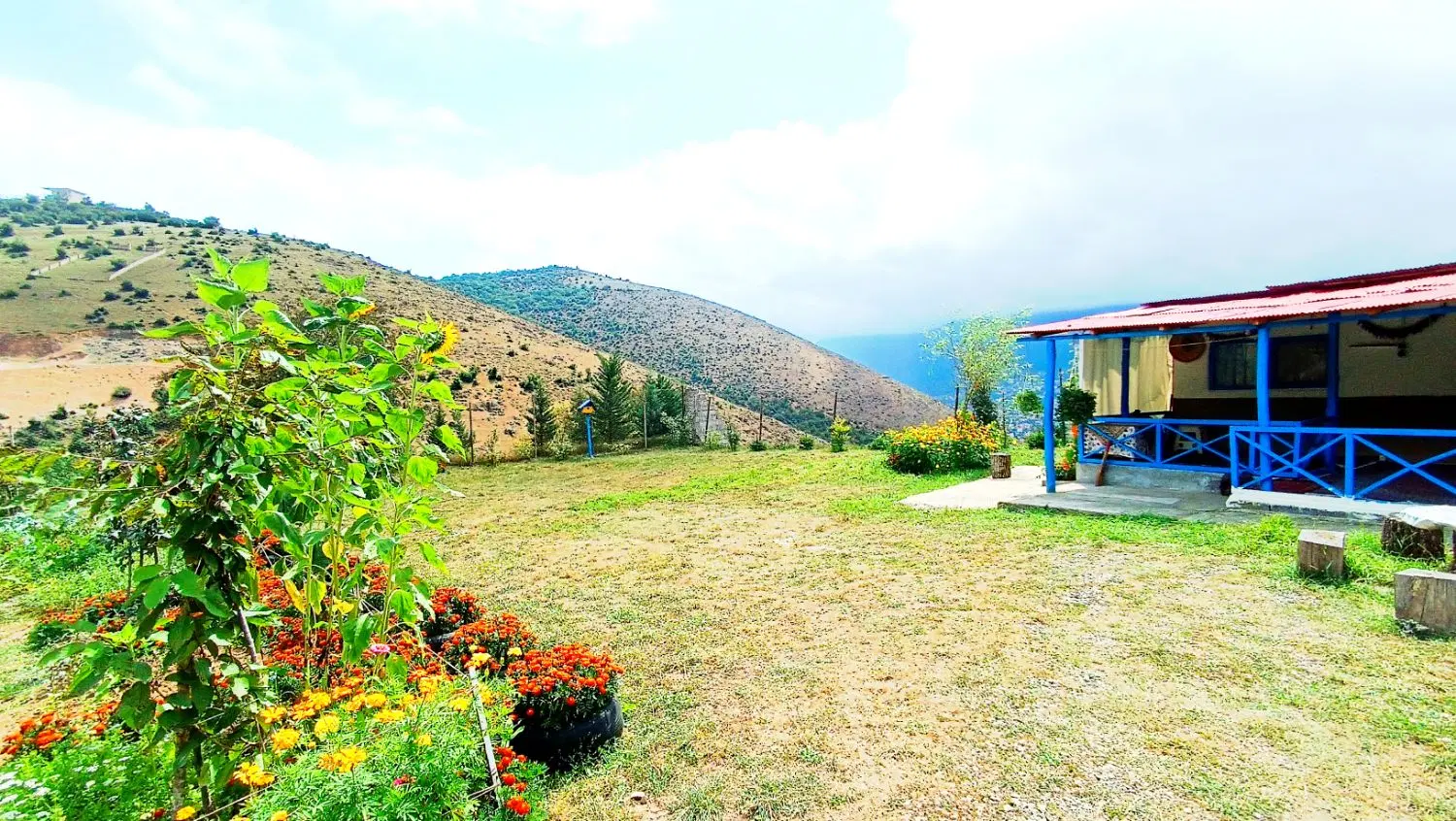 کلبه کوهستانی جای دنج و باصفا