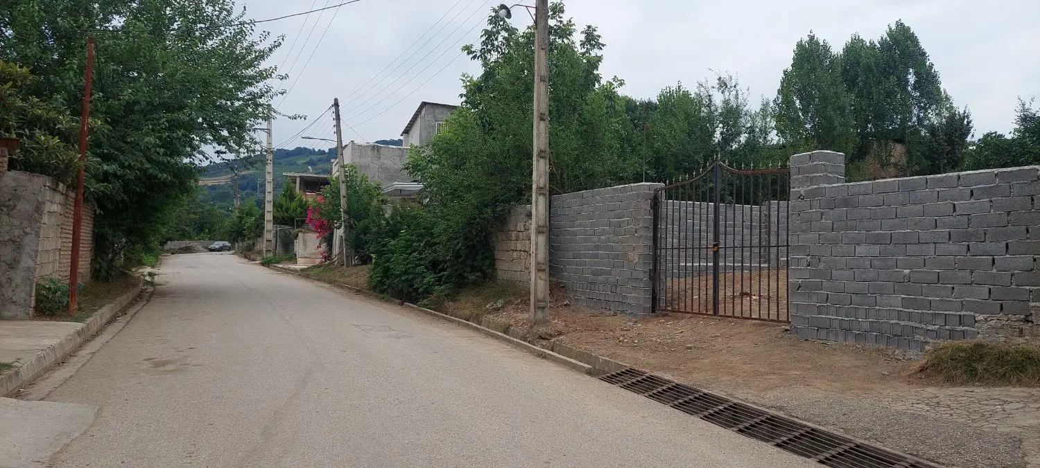 فروش یک قطعه باغچه ۳۰۰ متری مازندران ساری