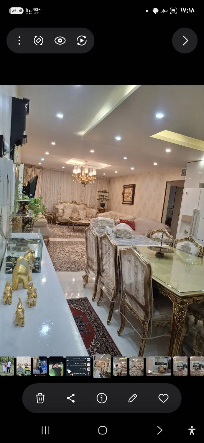 اپارتمان ۹۰ متری شمس اباد