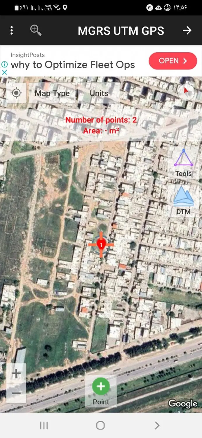 زمین ۲۲۵ متری نوکان