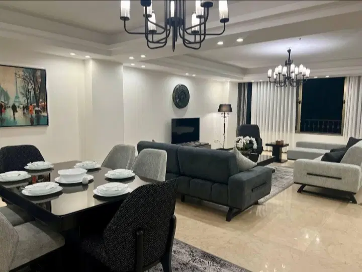 مبله ۱۲۰ متر دوخواب تمیز و شیک