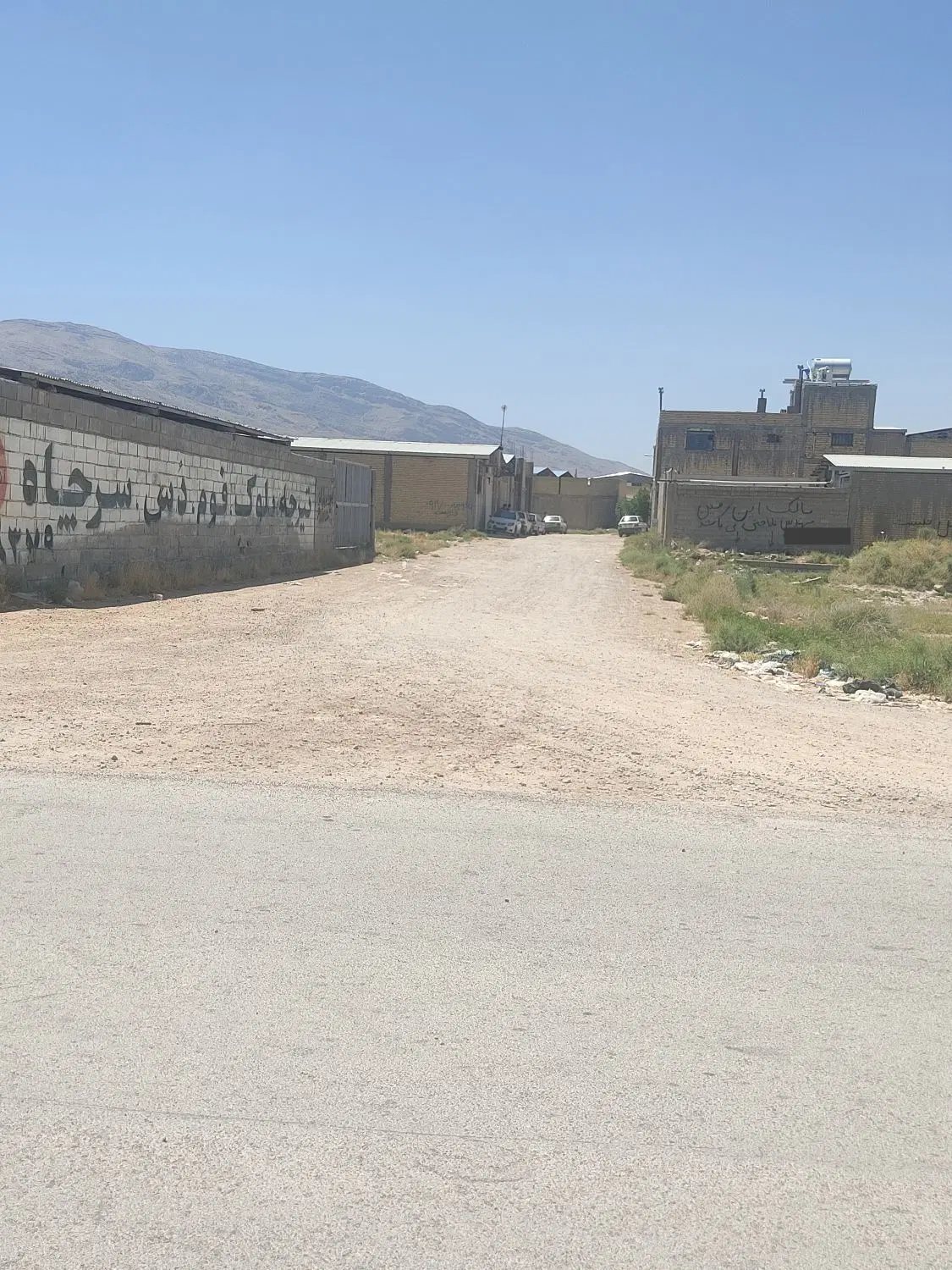 زمین کارگاهی سوله تالار ماهور کرونی محمودآباد