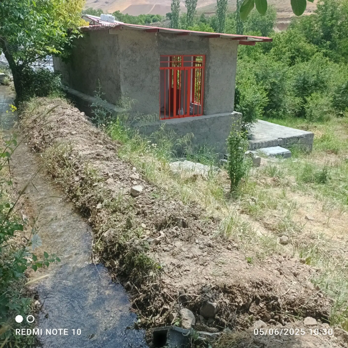 باغ نقلی با صفا ( متراژ 1100)