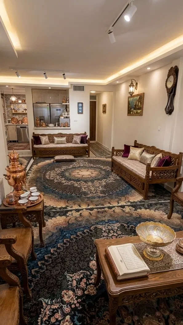 بوستان سعدی_۷۴متر_تکواحدی_سالن پرده خور