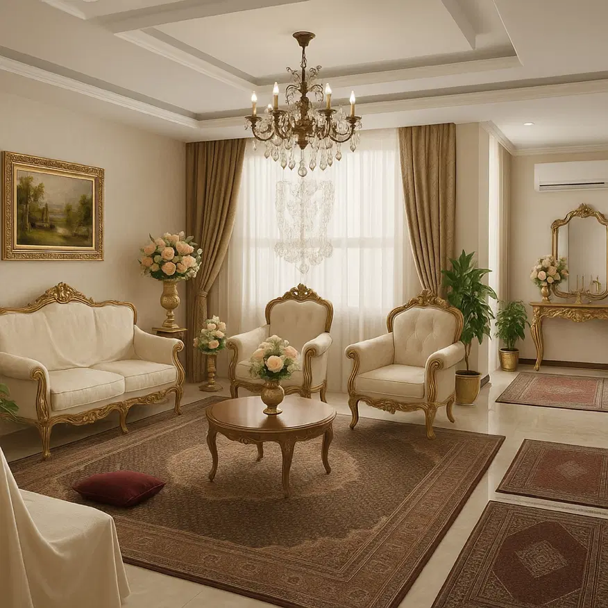 آپارتمان ۱۴۱ متر ۳ خواب حیاط دار