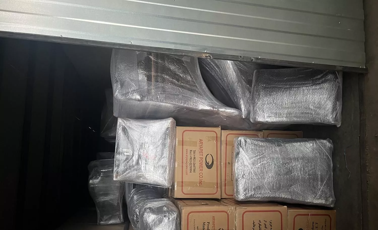 اجاره انبار کانتینری مسقف داخل سوله منزل ، تجاری