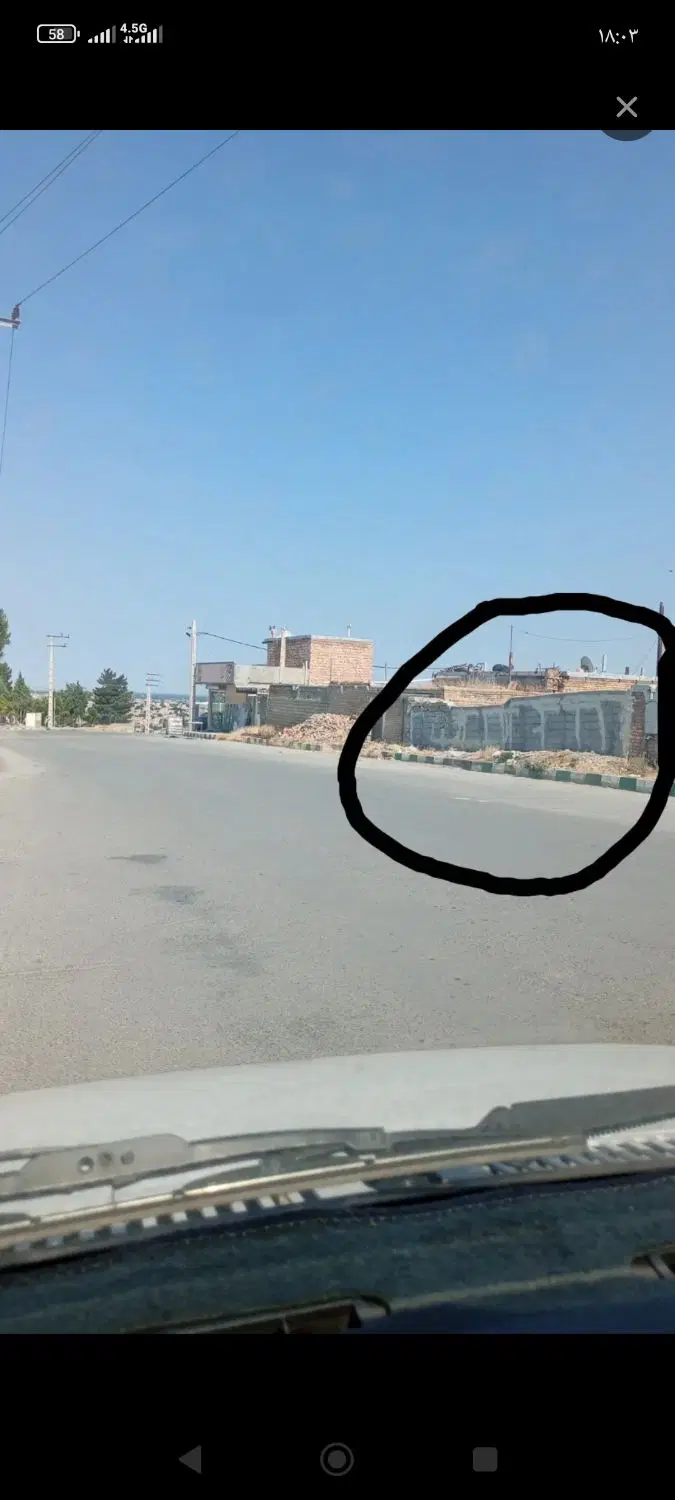 زمین کشتارگاه بر اتوبان باغ رضوان