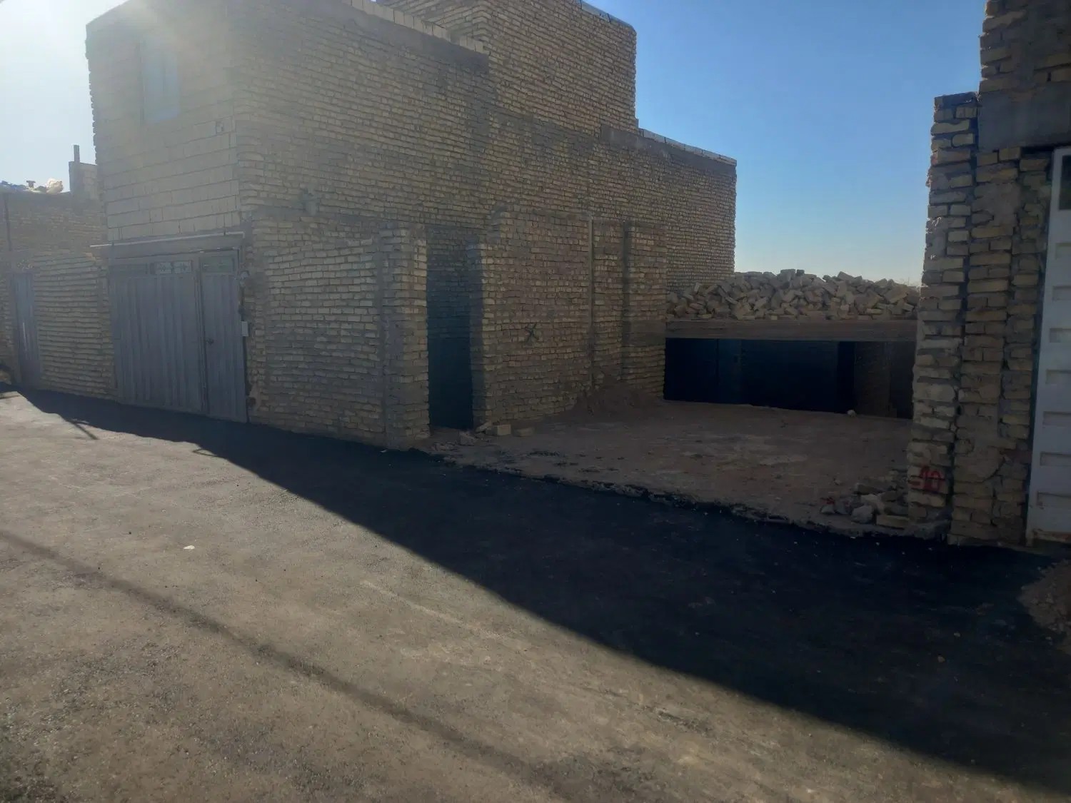 زمین مسکونی نیمه سازبلوارامام رضا