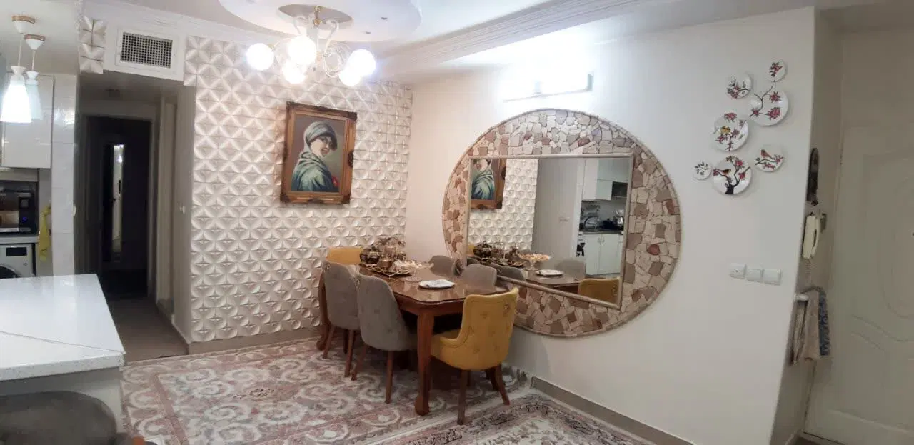 ۷۰ متر دو خواب خوش نقشه کوچه ۱۲ متری سامان فول