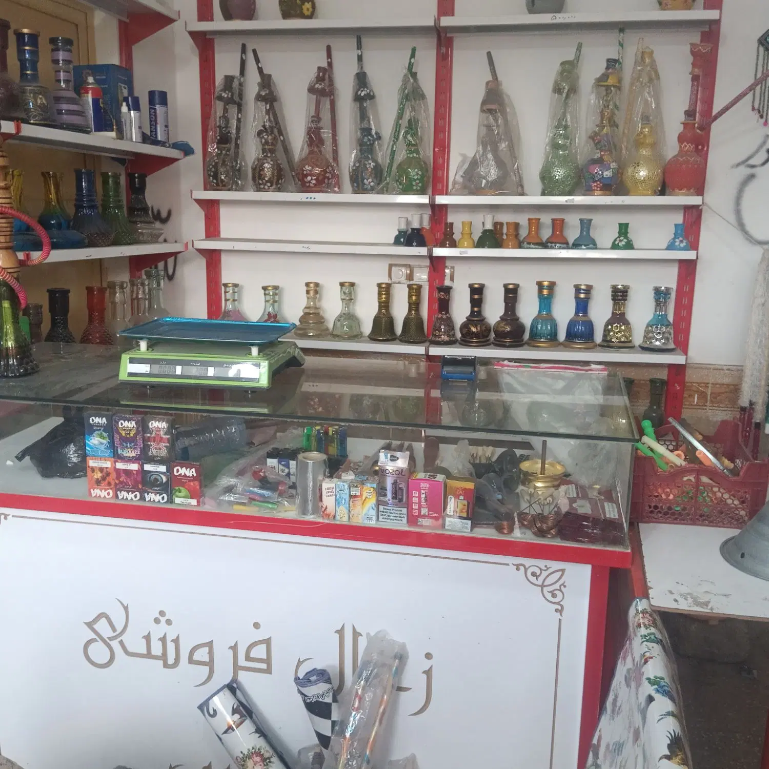 مغازه قلیانی با کل وسایل
