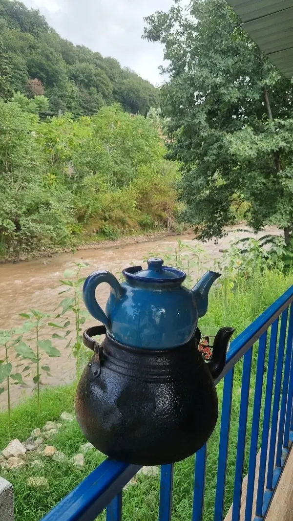 کلبه تمیز سنتی با صفا لب رودخانه