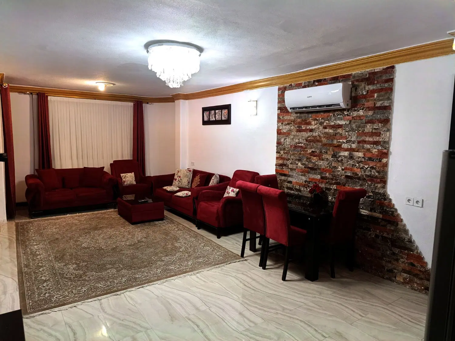 اجاره ماهانه و بلند مدت یکخواب مبله صدف