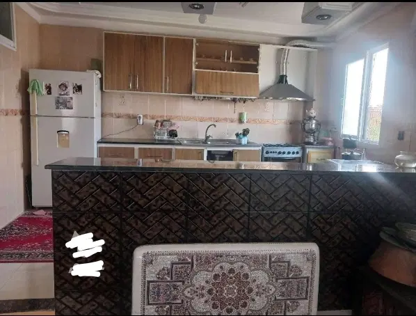 فروش تکواحدی۱۰۰متری اسکلت بتن زیرخالی در پایین دزا