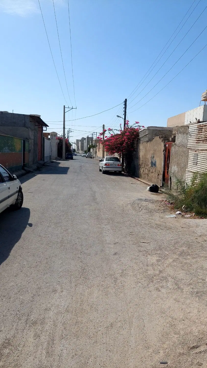 ف روش زمین دوبیست متر تک برگ