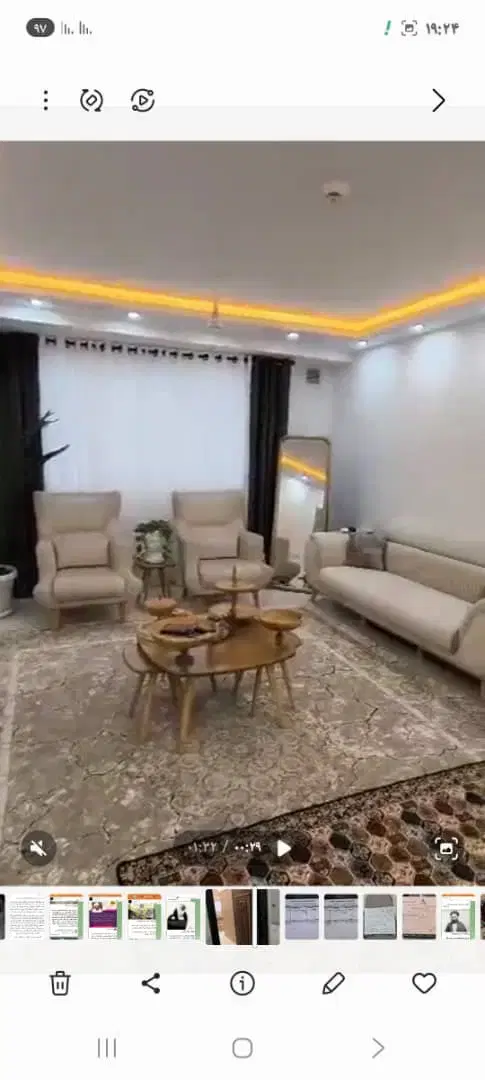 آپارتمان مبله شیک باهنر20خمینی سراج پاییز 24س