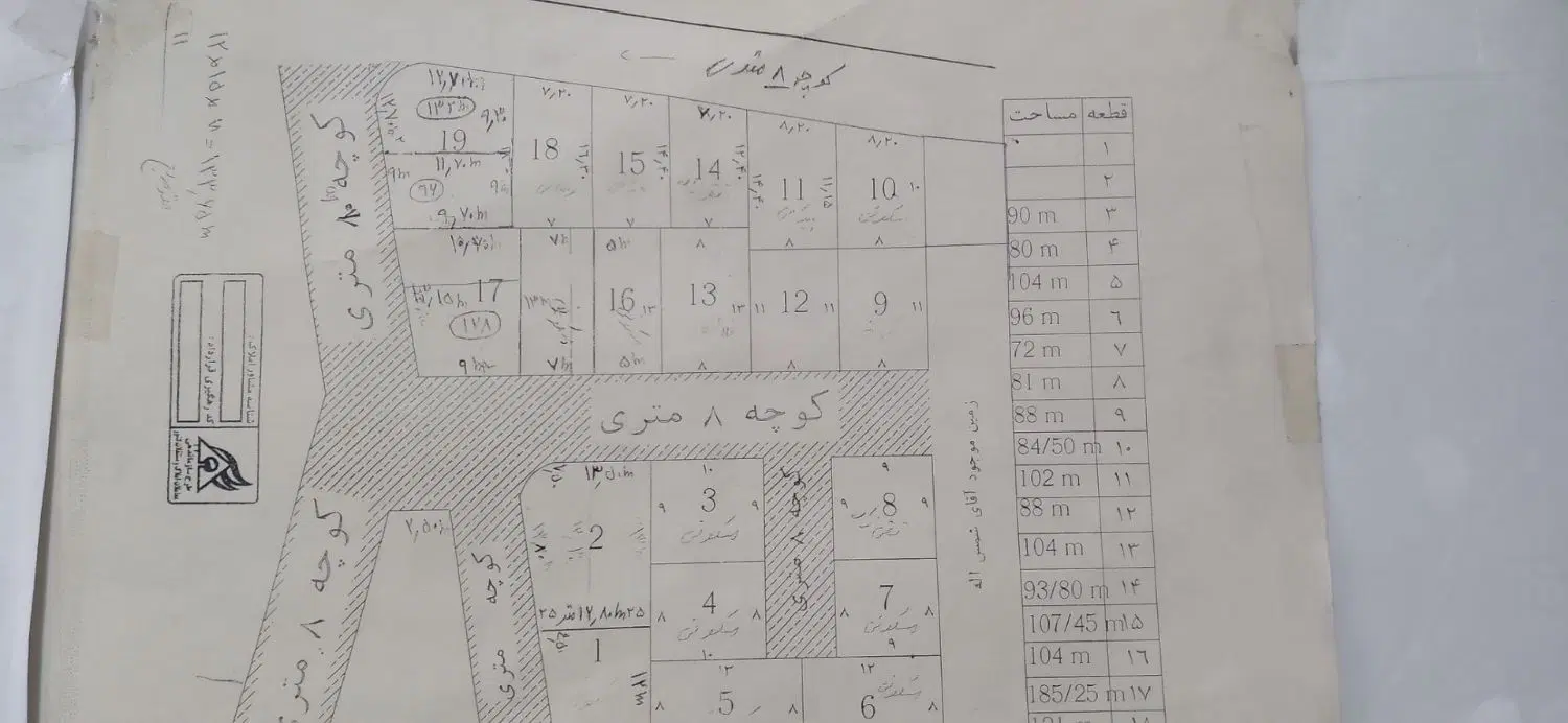 زمین۱۳۲متر دونبش