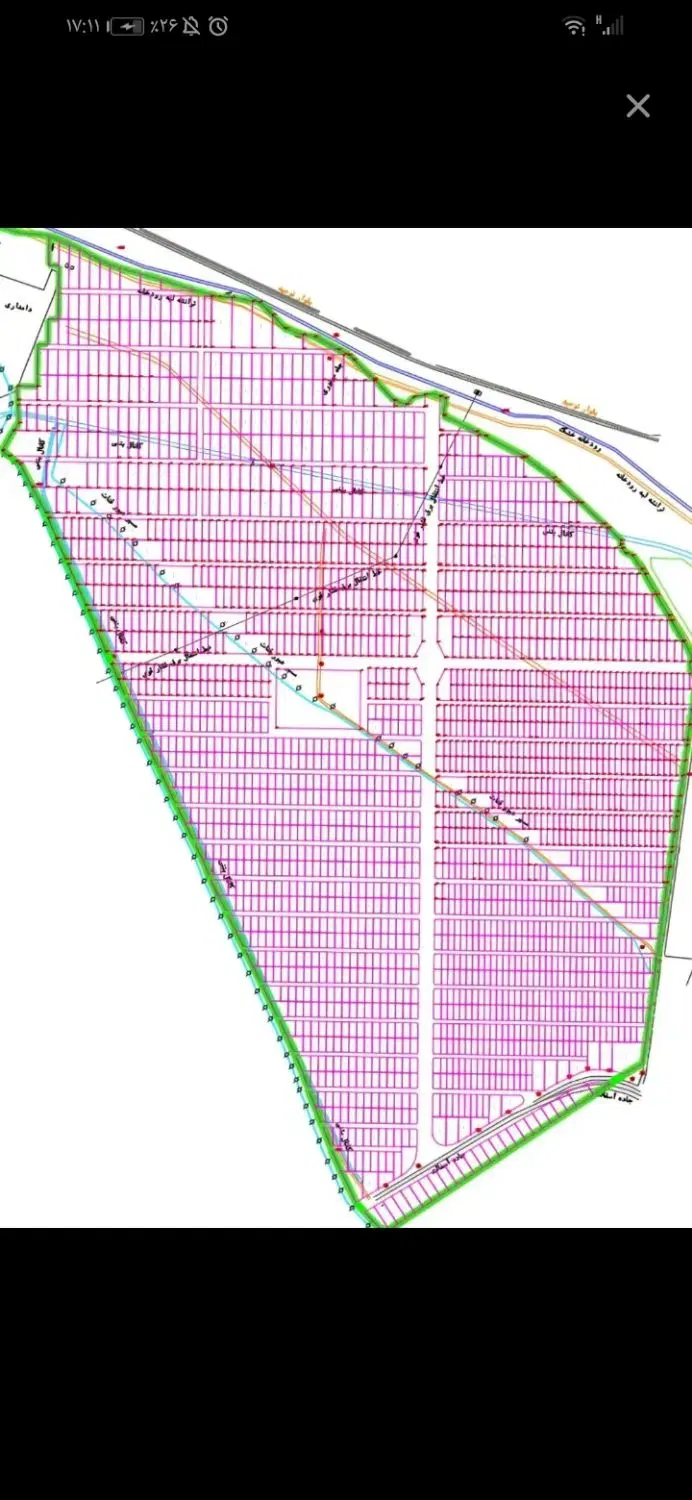 زمین 450 متری