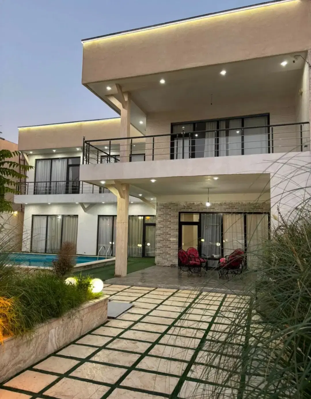 زردنجا‌‌ن باغ ویلا دوبلکس