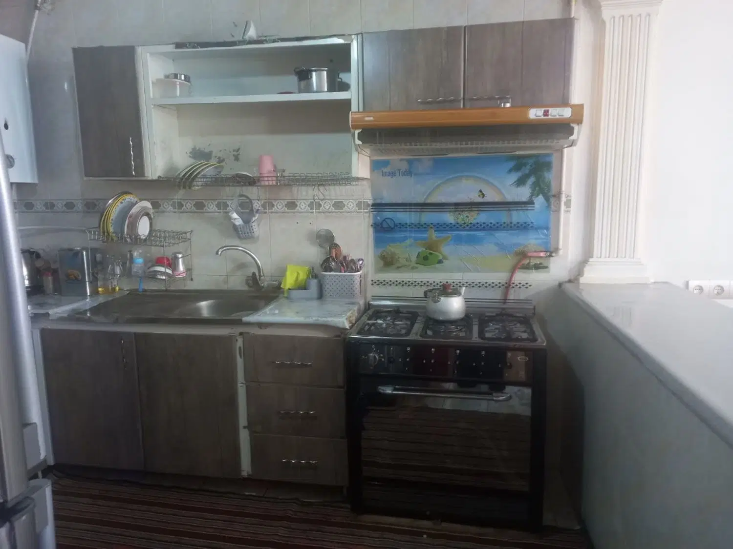 خانه ۱۲۰متری درب حیاط