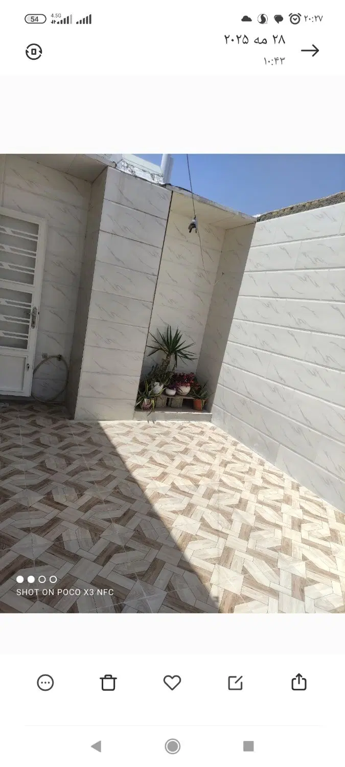 فروش منزل طبقه دوم