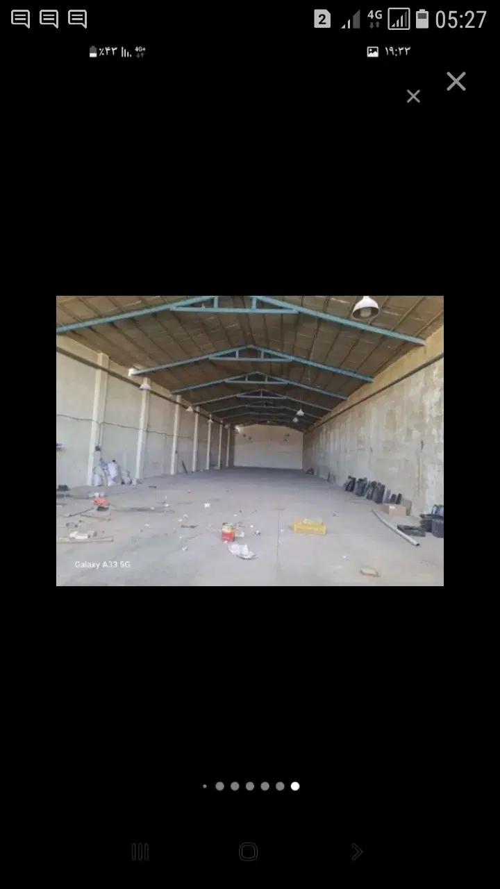 ۲۵۰۰مترمحوطه و۱۲۰۰متر سالن