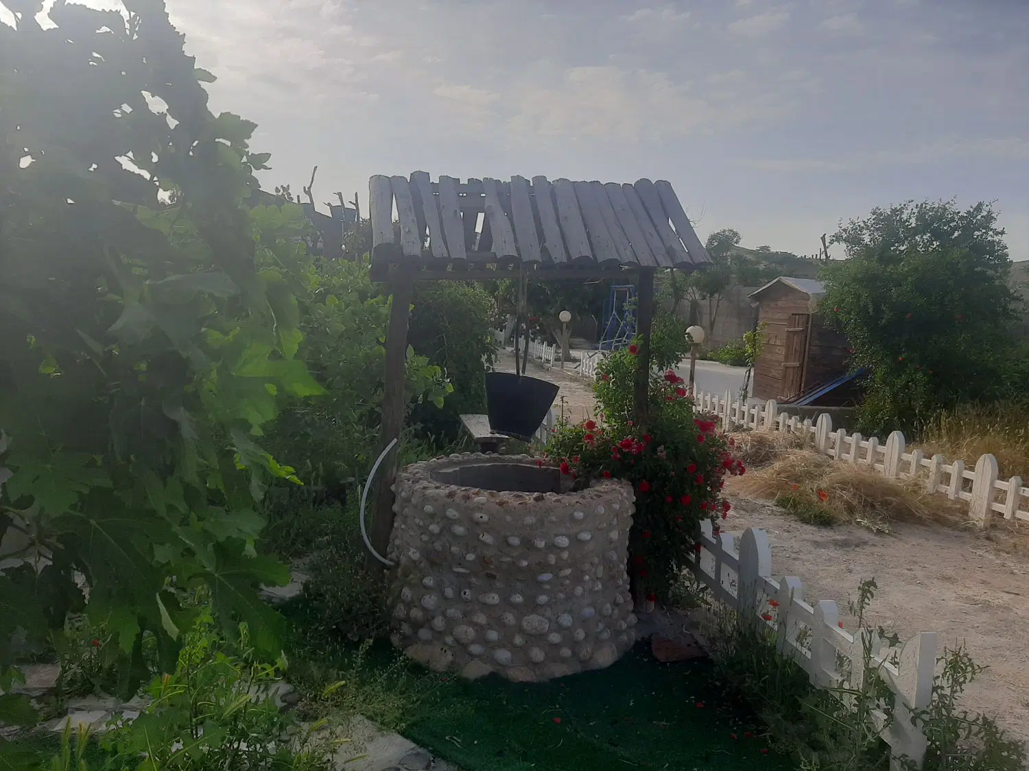 باغ شهری نمای شیک روستایی خالد آباد پروژه فاتحی
