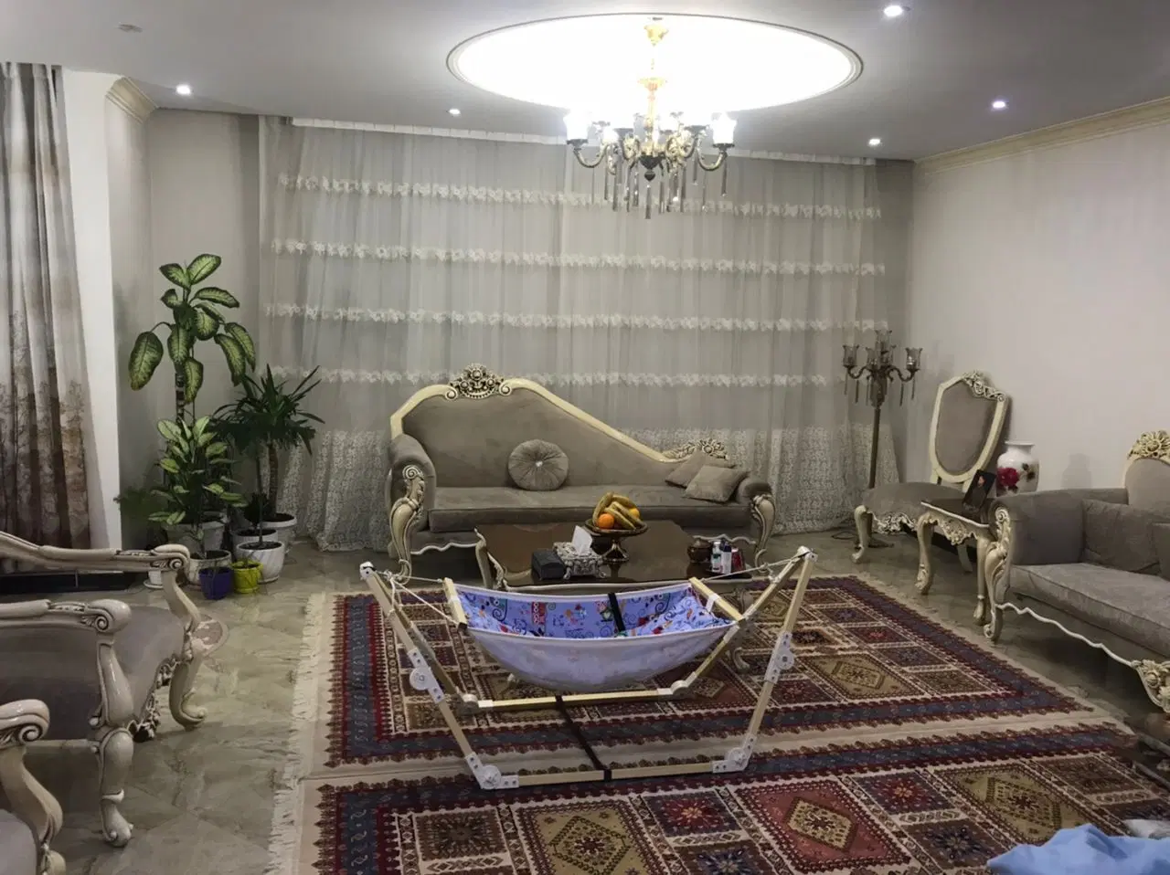 فروش آپارتمان ۱۱۴ متری ۲ خوابه طبقه اول